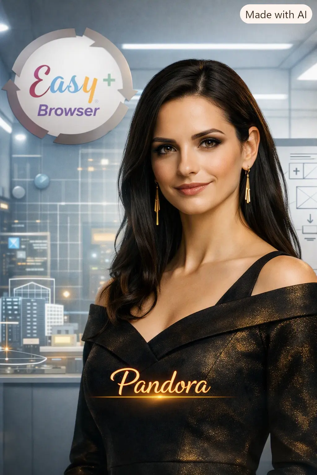 Retrato de Pandora